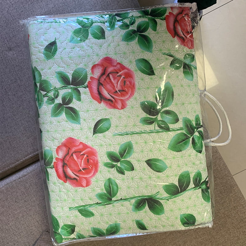 009-ultrasonic beautiful rose Bedsprei met print