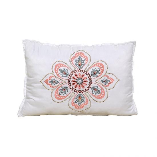 cxmicrotex Paisley kingsize gewatteerde microvezel kussensloop met print