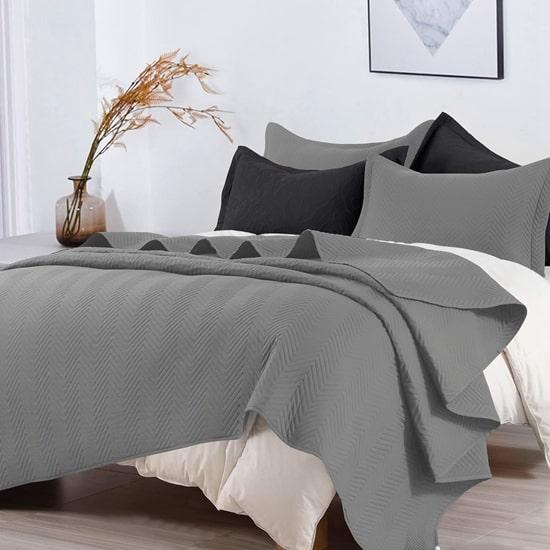 cxmirotex All Season 3-delige Pinsonic-dekbedset en spreien