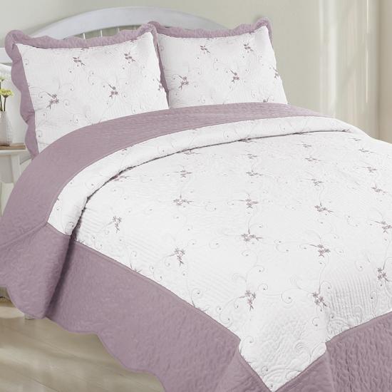cxmirotex kleurrijke geborduurde sprei dekbedset Queen beddengoed