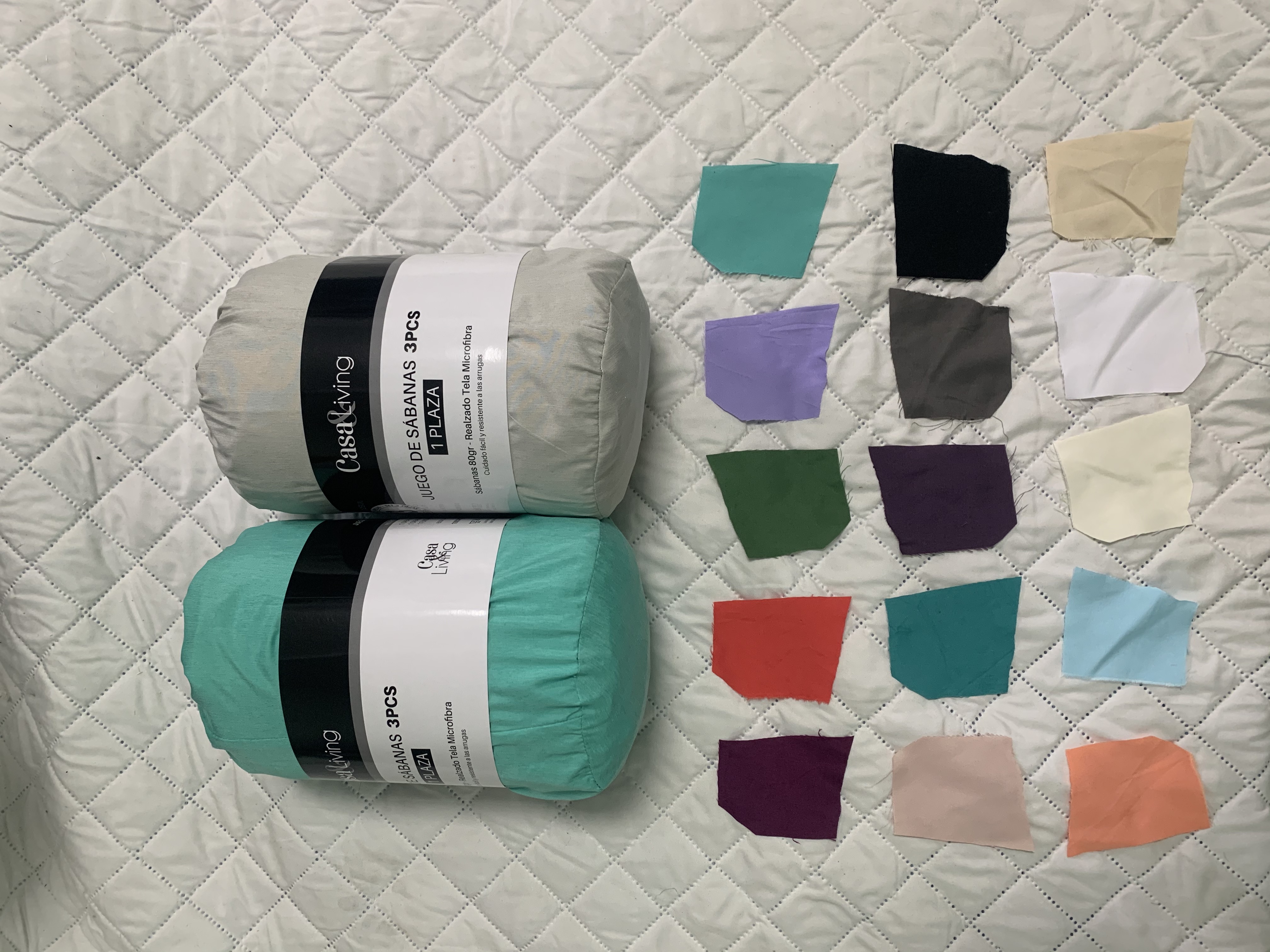 Microfiber 70gsm effen kleuren stoffen